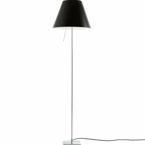 Cheap Luceplan Costanza lampadaire D13tif, alu/noir