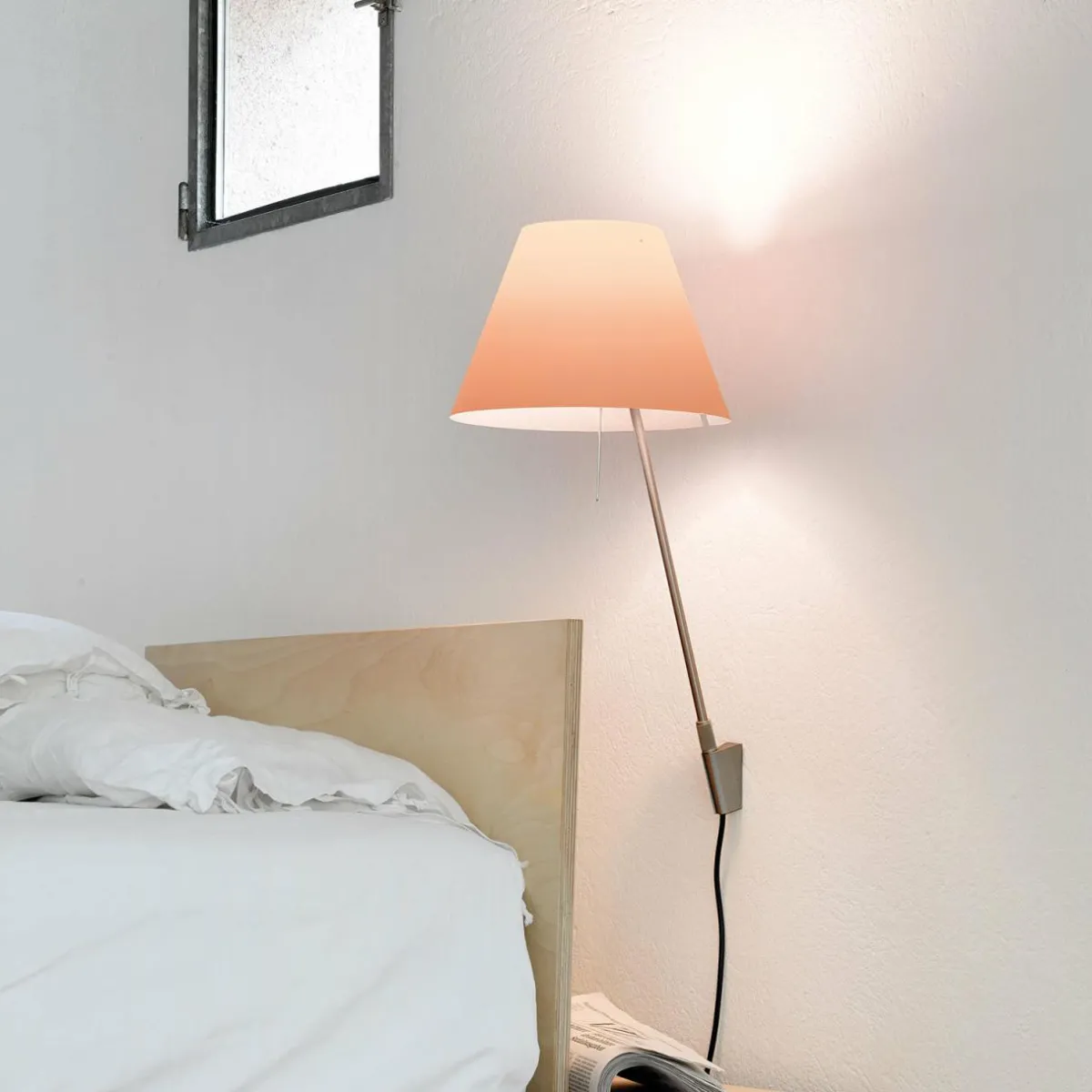 luceplan_costanzina_applique_aluminium_poudre_1.webp Online Luceplan Costanzina applique aluminium, poudrée