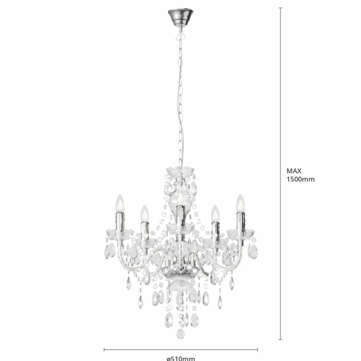 lustre___lampes_merida_4.webp Discount Lindby Lustre à 5 lampes Merida