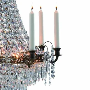 Store Markslöjd Lustre à bougies Läckö diamètre 66 cm