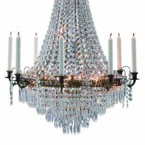 Store Markslöjd Lustre à bougies Läckö diamètre 66 cm