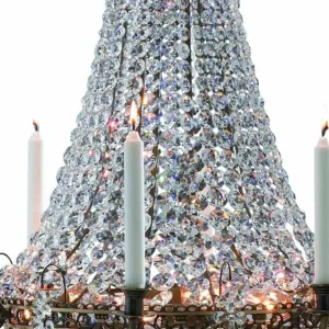Store Markslöjd Lustre à bougies Läckö diamètre 66 cm