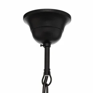 Discount ONLI Lustre Candela, noir, à 5 lampes