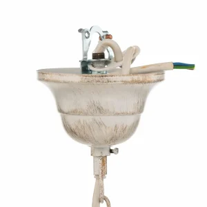 Shop ONLI Lustre Cesta, cinq lampes avec cristaux