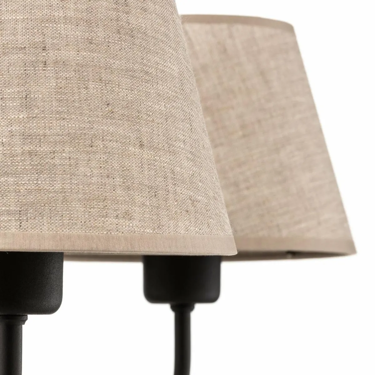 lustre_chicago_abatjour_lin_cinq_lampes_2.webp Store TK Lighting Lustre Chicago, abat-jour lin, cinq lampes