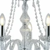 Discount Searchlight Lustre cristal à 5 lampes HALE