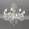 Discount Searchlight Lustre cristal à 8 lampes HALE