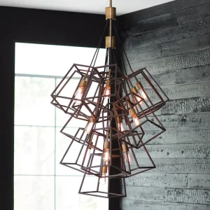 New HINKLEY Lustre Fulton à 7 lampes