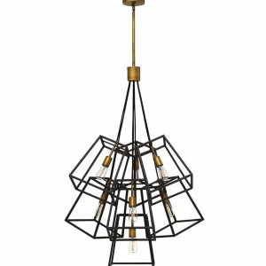 New HINKLEY Lustre Fulton à 7 lampes