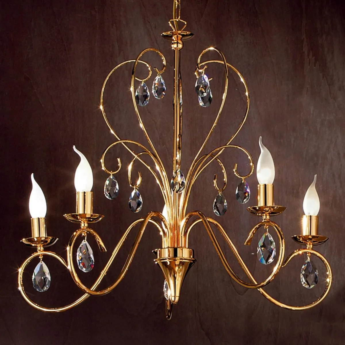 lustre_gracieux_fioretto___ampoules_dor_0.webp Fashion ORION Lustre gracieux FIORETTO à 5 ampoules, doré