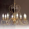 Store ORION Lustre gracieux FIORETTO 8 lampes doré