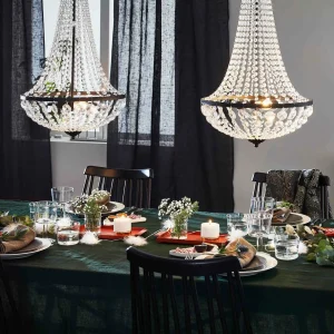 Best Sale Markslöjd Lustre Gränsö noir, IP20, Ø 40 cm