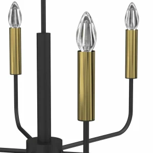 Cheap Luminex Lustre Hedwig, à 6 lampes