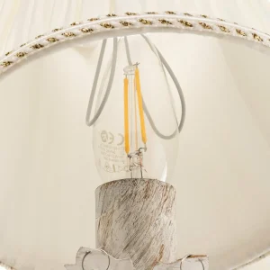 Store ONLI Lustre Karen à 8 lampes ivoire