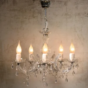 Sale Lucide Lustre élégant ARABESQUE transparent
