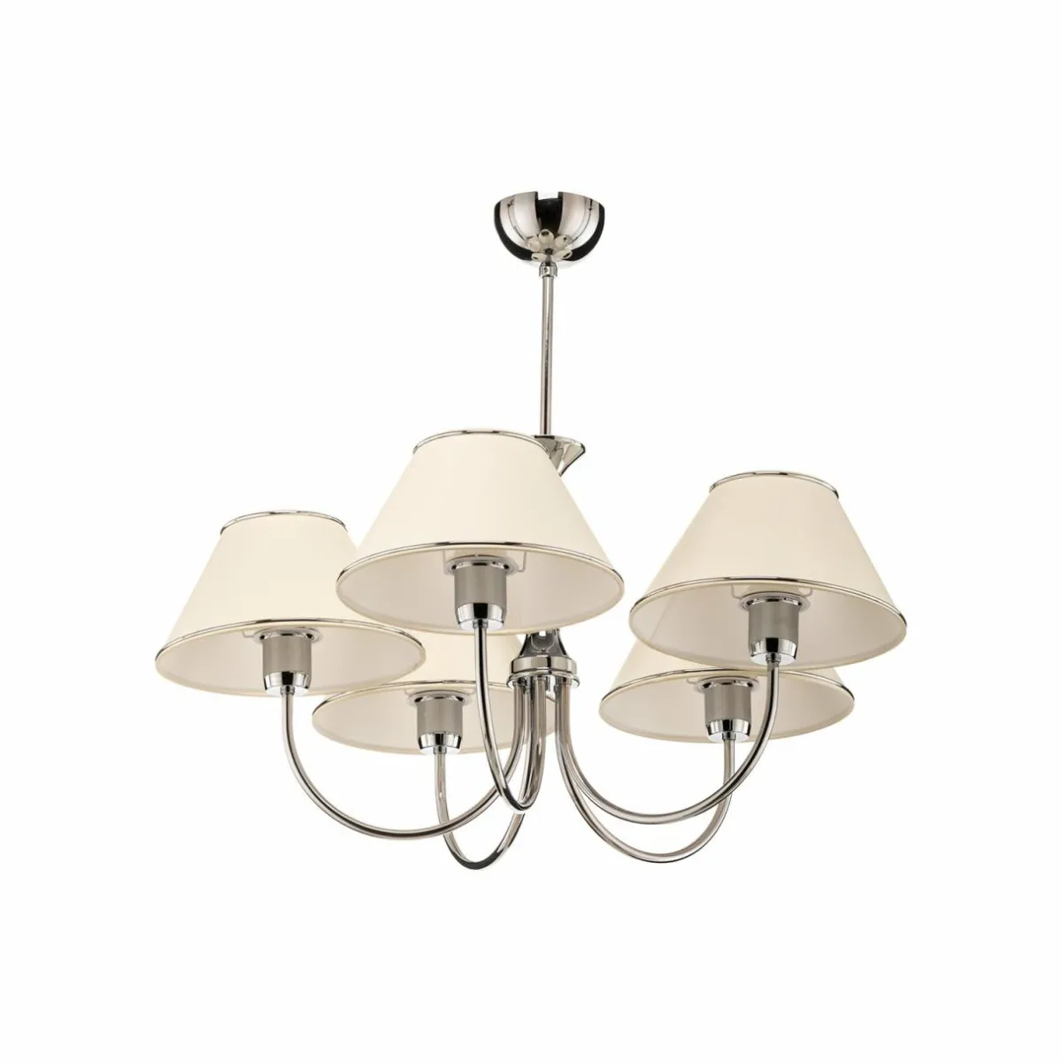 lustre_london_chromcrme___lampes_0.webp Online Jupiter Lustre London chromé/crème, à 5 lampes