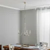 Sale HELAM Lustre Malbo à 3 lampes en blanc