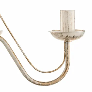 Discount HELAM Lustre Malbo à 5 lampes en blanc