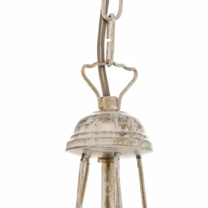 Discount HELAM Lustre Malbo à 5 lampes en blanc