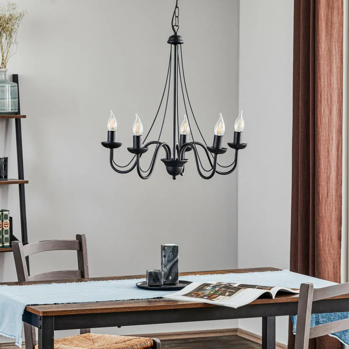 lustre_malbo___lampes_en_noir_0.webp Store HELAM Lustre Malbo à 5 lampes en noir