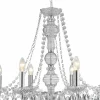 Cheap Searchlight Lustre Marie Therese, chromé, à 8 lampes