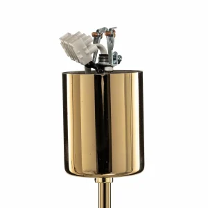 Best Argon Lustre Polo, 3 lampes, beige/laiton foncé