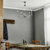 Fashion Domiluce Lustre Retro, à 5 lampes 75 cm, chromé