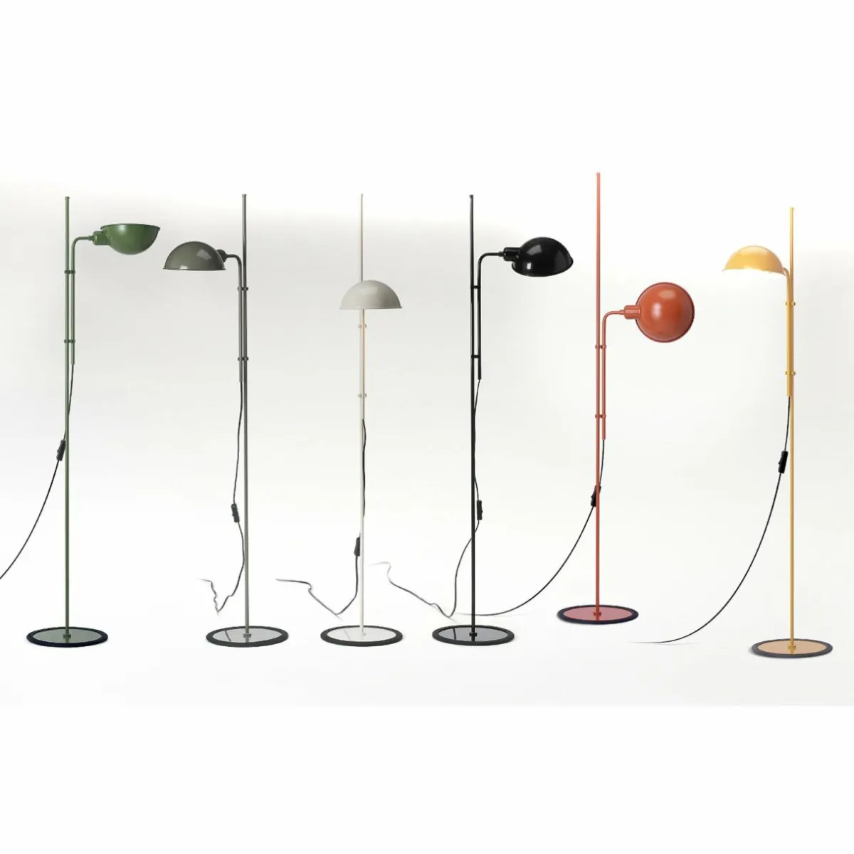 marset_funicul_lampadaire_gris_mousse_0.webp Sale Marset Funiculí lampadaire, gris mousse