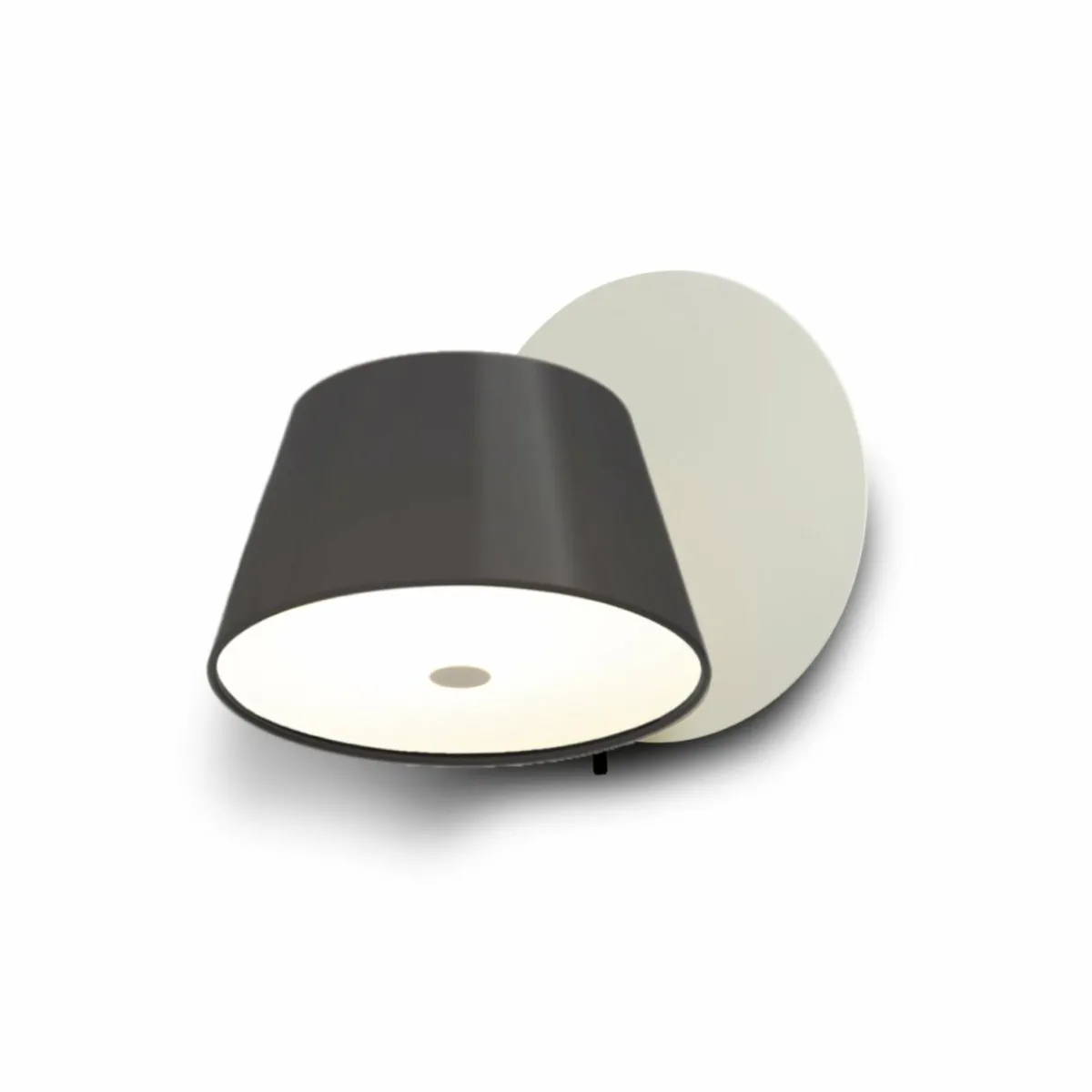 marset_tam_tam_applique_murale__lampe_blancnoir_mat_0.webp Store Marset Tam Tam applique murale 1 lampe blanc/noir mat