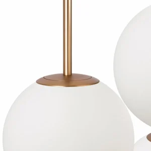 Outlet Maytoni Basic form Suspension, blanc/or, 3 lampes
