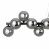 Discount Maytoni Dallas Suspension à 25 branches, longue, noire