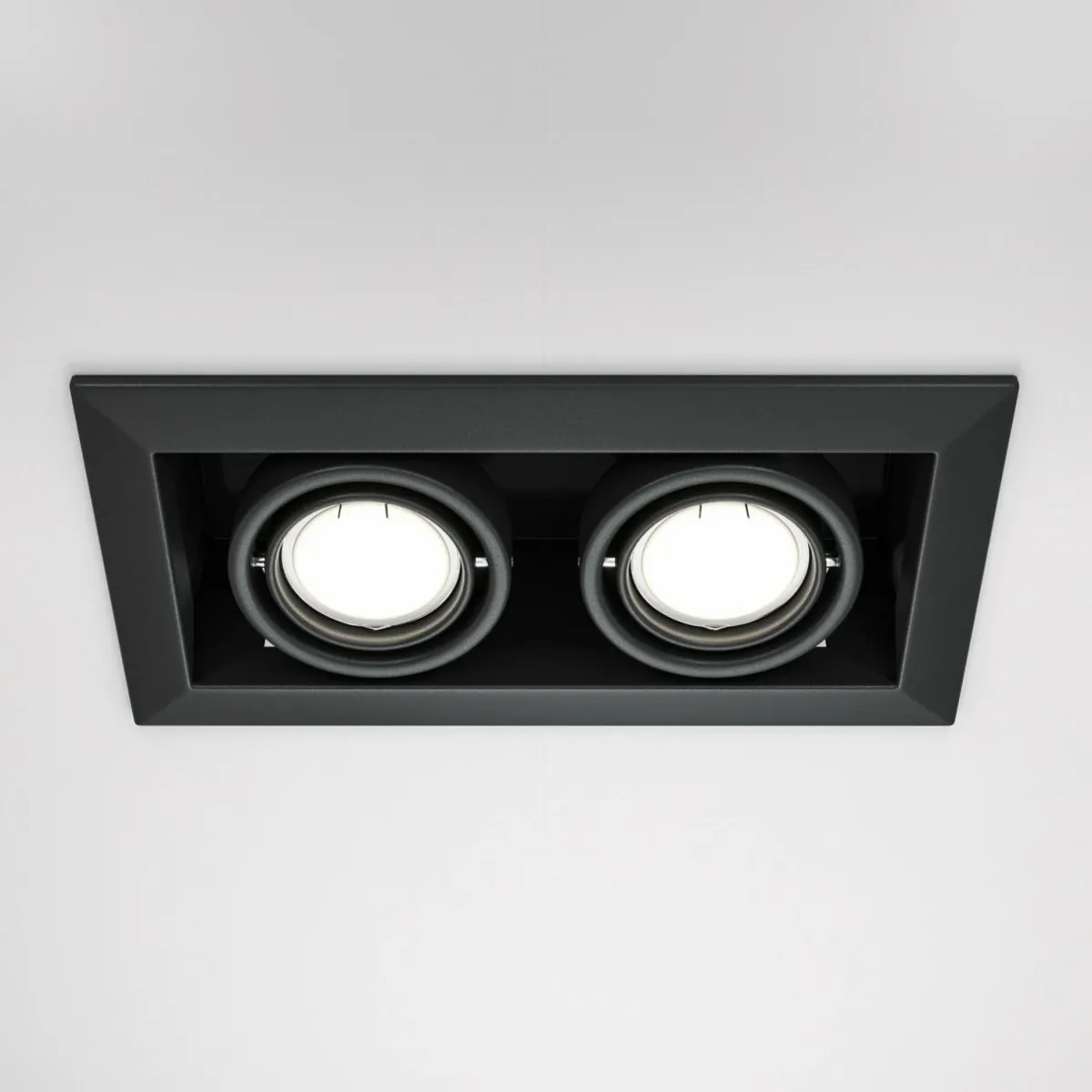 maytoni_luminaire_encastrable_metal_noir__x__cm___lampes_1.webp Best Sale Maytoni luminaire encastrable Metal, noir, 25 x 13 cm, à 2 lampes