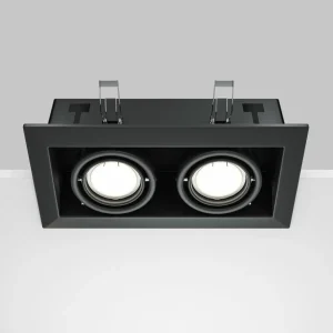 Best Sale Maytoni luminaire encastrable Metal, noir, 25 x 13 cm, à 2 lampes