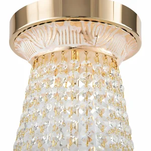 Cheap Maytoni lustre Bella, doré, cristal, Ø 50 cm