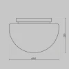 Clearance Maytoni plafonnier Glassy, blanc / or, Ø 31,5 cm, verre