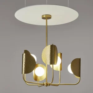 Online Maytoni plafonnier Tropic, laiton, 6 lampes, largeur 78 cm