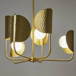 Online Maytoni plafonnier Tropic, laiton, 6 lampes, largeur 78 cm