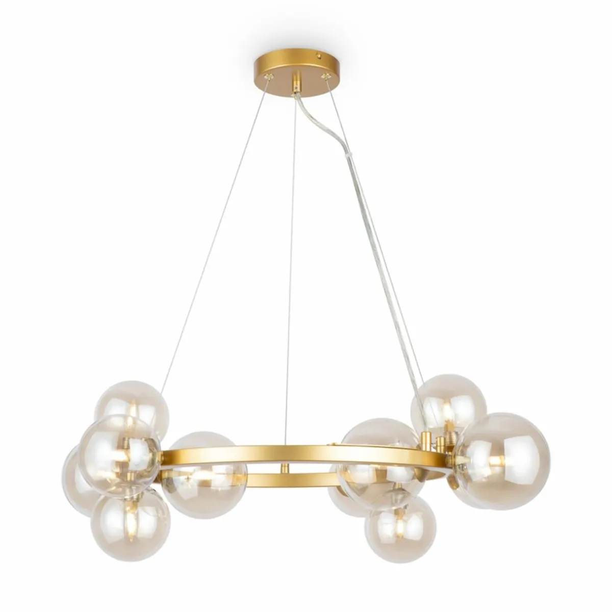 maytoni_suspension_dallas__lampes_dorambre_0.webp Cheap Maytoni suspension Dallas, 11 lampes, doré/ambre