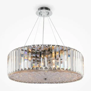 Store Maytoni Suspension Recinto, Ø 53 cm, verre, 8 x E27