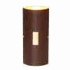 Online Menzel Solo applique angle brune-noire/dorée