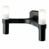 Store NEMO Crown applique murale à 2 lampes laquée noire