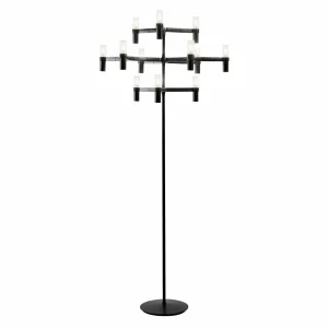 Online NEMO Crown Major lampadaire à 12 lampes noir