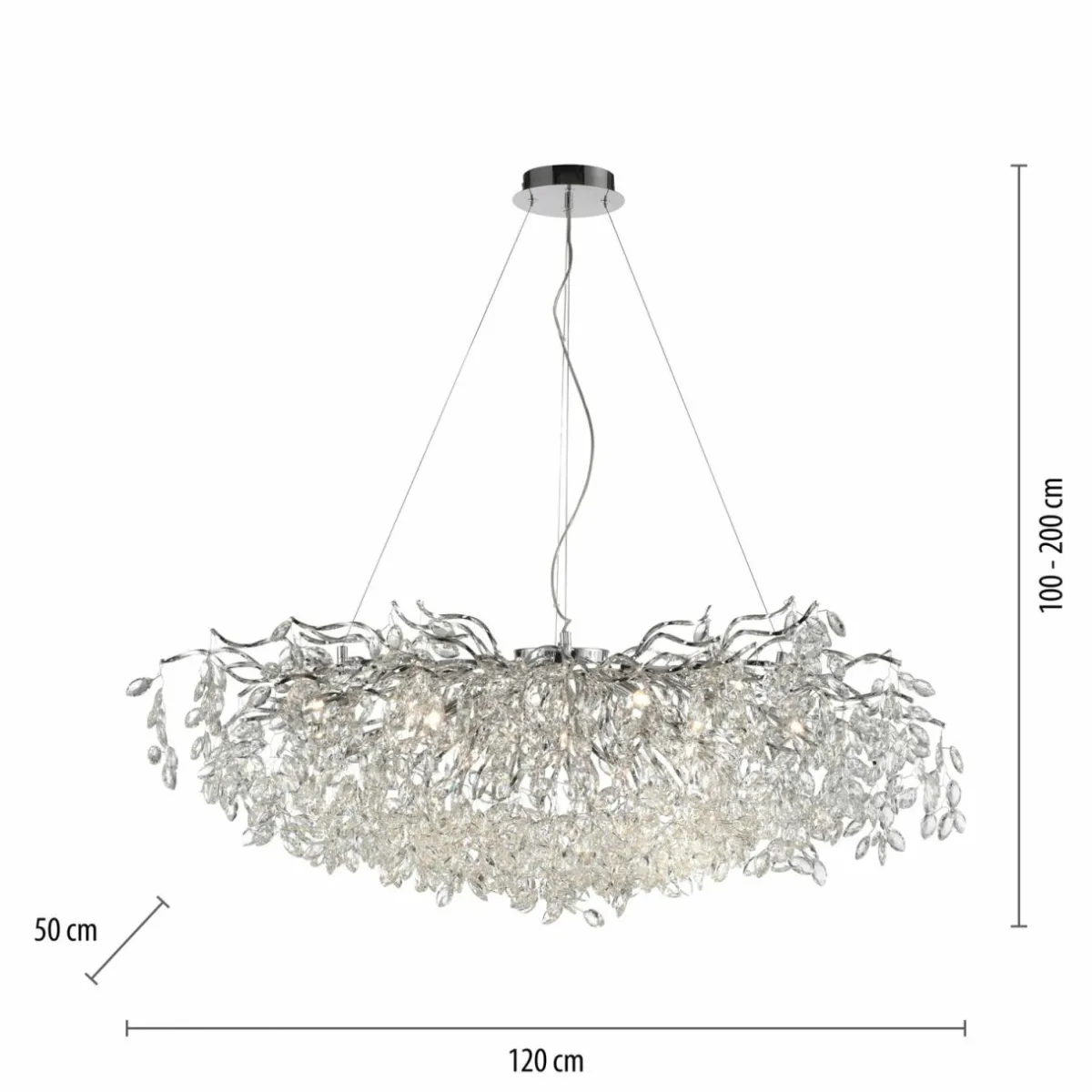 paul_neuhaus_lustre_ricicle_chrome_longueur__cm_2.webp Cheap Paul Neuhaus lustre Ricicle, chrome, longueur 120 cm