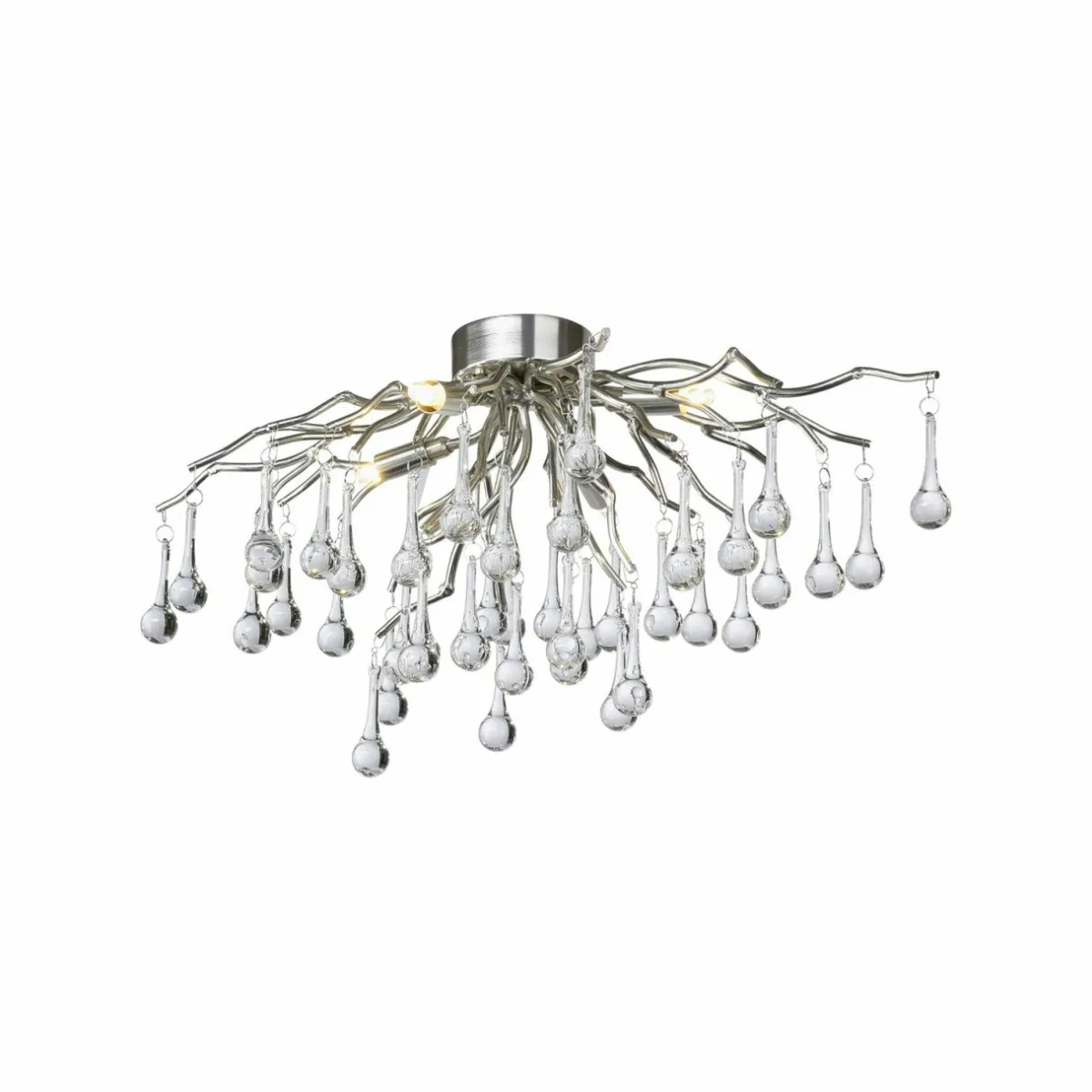 paul_neuhaus_plafonnier_icicle_suspension_en_verre__lampes_argent_1.webp Flash Sale Paul Neuhaus plafonnier Icicle, suspension en verre, 4 lampes, argenté
