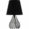 New Pauleen Black Brilliance lampe à poser, pied métal