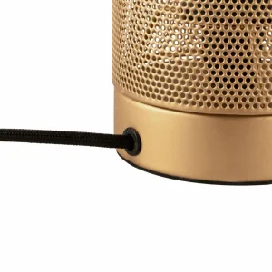 Best Sale Pauleen Mesh lampe à poser dorée