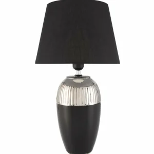 Cheap Pauleen Midnight Beauty lampe à poser noir/argenté