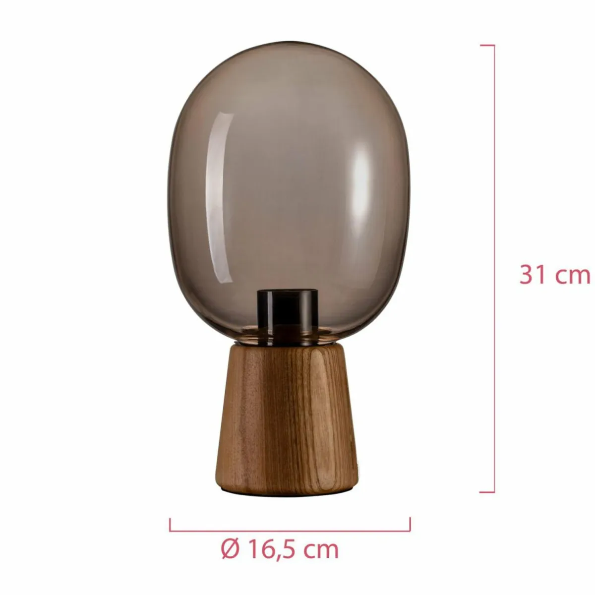 pauleen_mystical_gleam_lampe__poser_verre_fum_3.webp Shop Pauleen Mystical Gleam lampe à poser, verre fumé