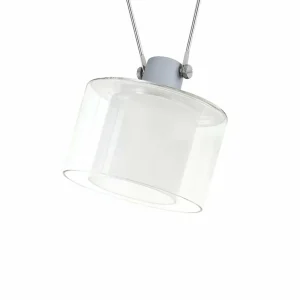 Clearance Paulmann Abat-jour U-Rail DecoSystems Twice, transparent, verre