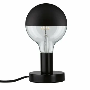 Hot Paulmann Haldor lampe à poser en noir